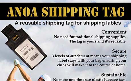 ANOA Shipping Golf Digest Ad